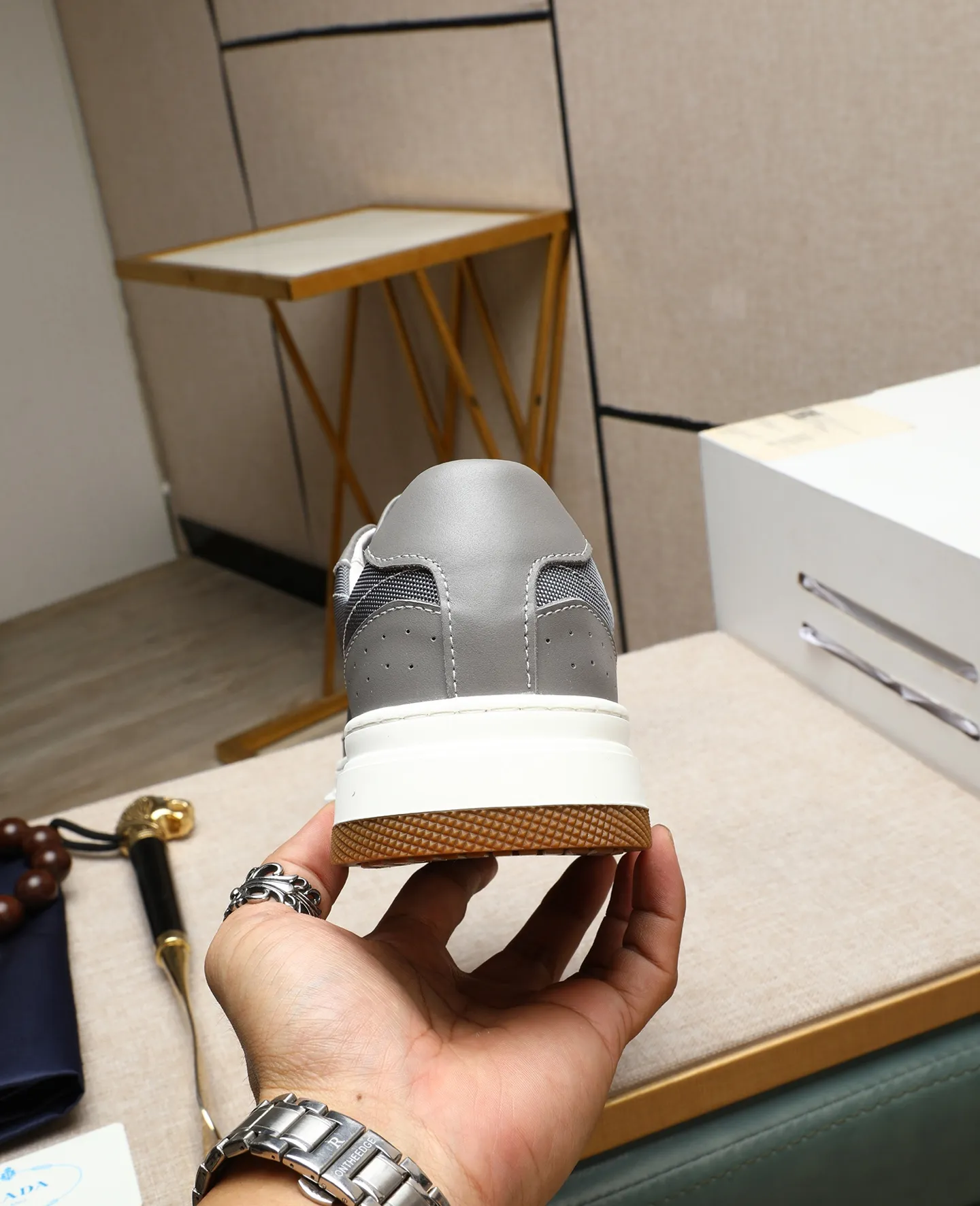 Men's shoes 💰440 🌹🌹[PRADA—Prada] 2025 latest model 🙈original replica! 👟👟👟Available here. The workmanship is top-notch. The upper is made from Italy. 🇮🇹Imported first-layer cowhide. ❗️Breathable genuine leather lining @Suitable for travel. The original version has an enlarged engraved sole, making it suitable for all kinds of travels, showing low-key luxury. Let quality speak for itself. Color: Size: 38-45